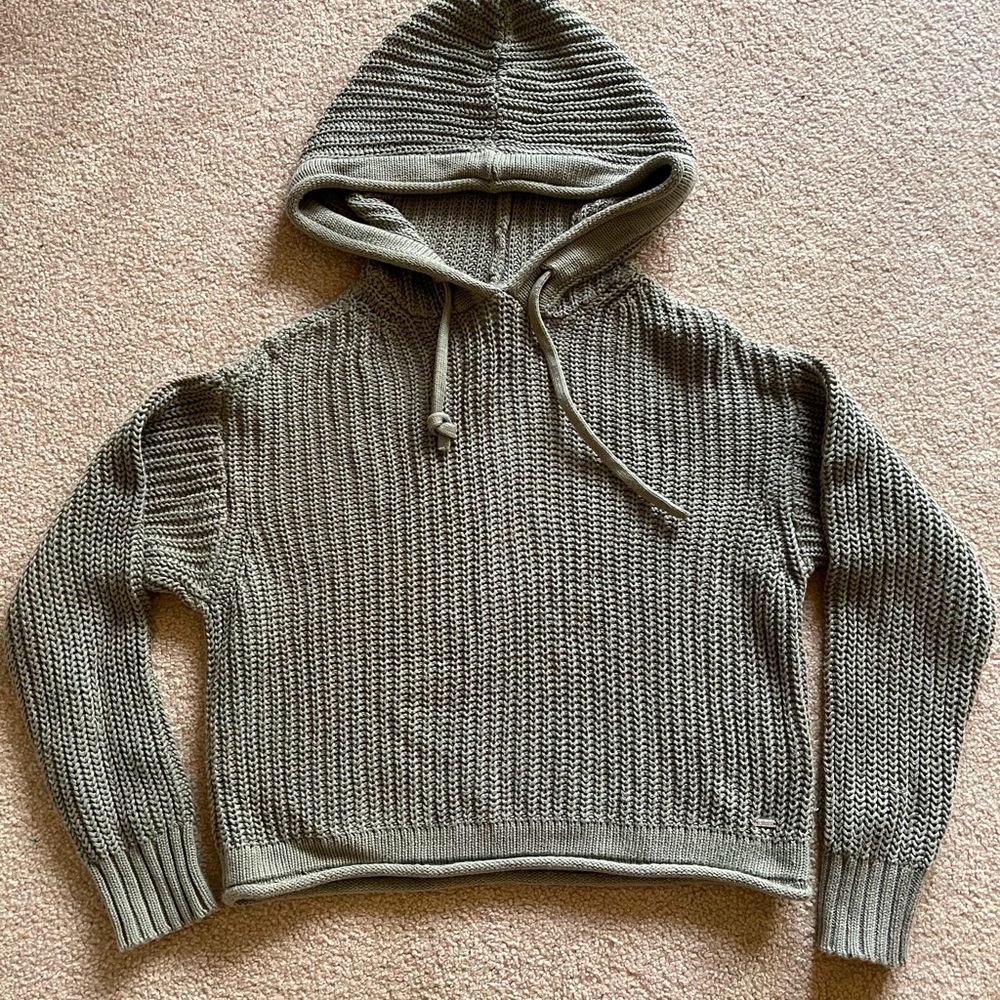 Pink VS cotton sweater XS khaki color